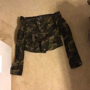 Off the shoulder jacket